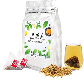 Eilin YHT Chinese Osmanthus Oolong Tea Bags 3 GRams x 50 Counts