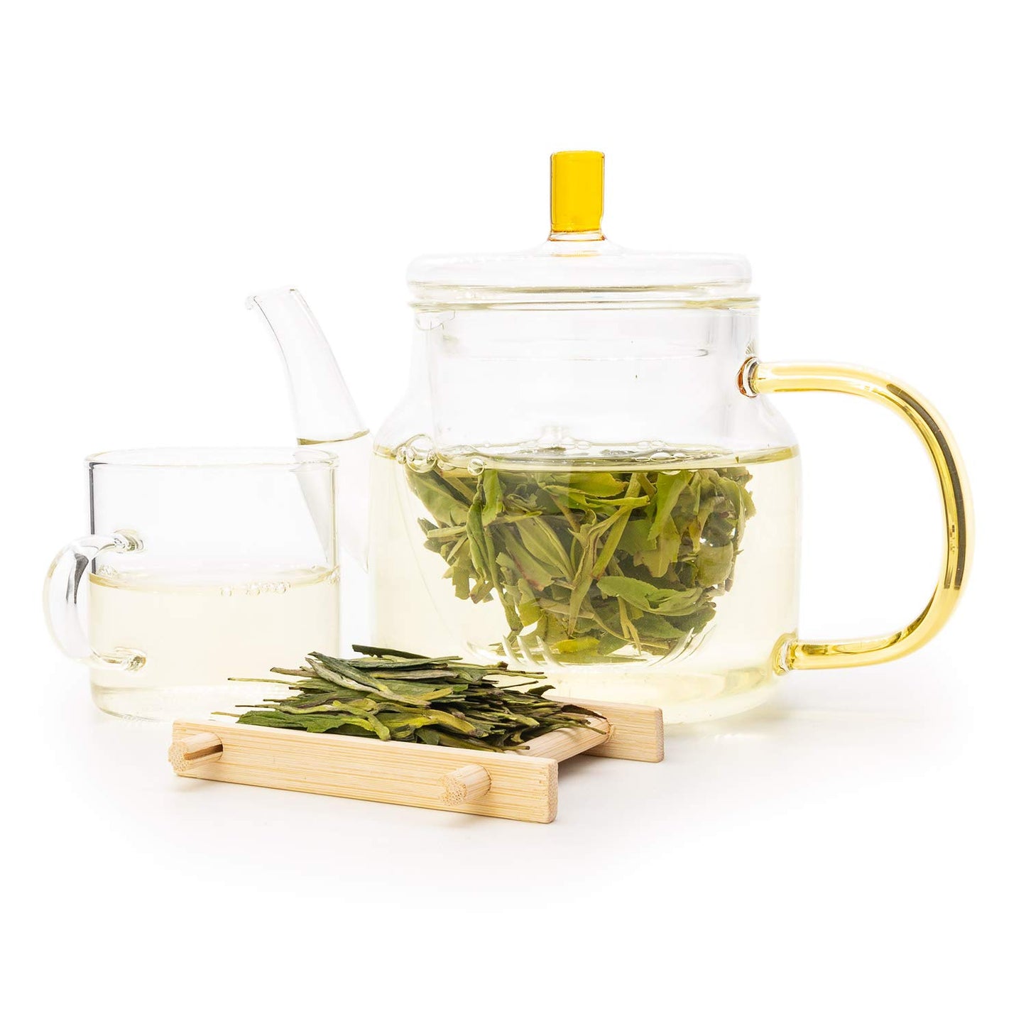 Oriarm Chinese Longjing Green Tea Loose Leaf - West Lake Dragon Well Tea 2025 Pre-Rain (Yuqian) Harvest- 250g Resealable Bag for Freshness Preservation