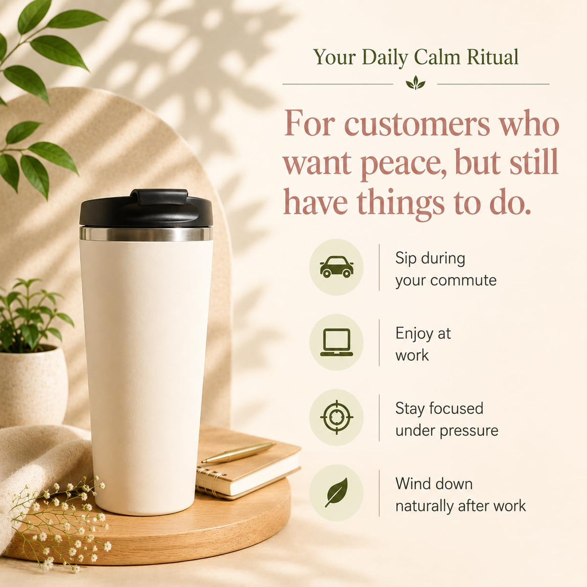 CHILL OUT RELAXING TEA – Calm &amp; Stress Relief Support – Organic Loose Leaf – by Master Herbalist Khabir | Lemon Balm, Passionflower &amp; Lavender | 100% Organic
