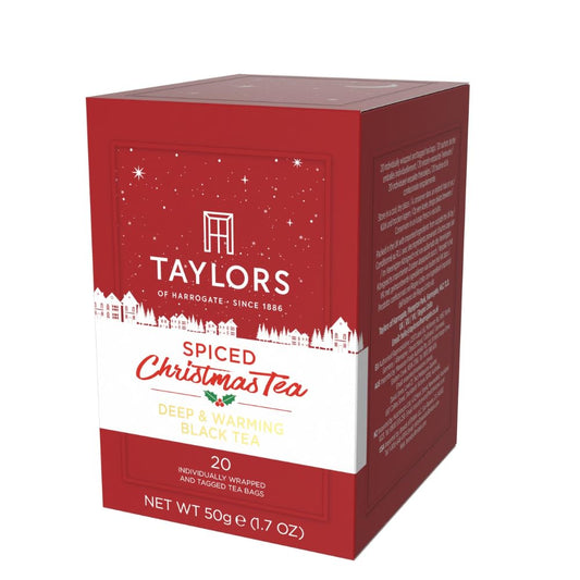 Taylors of Harrogate Spiced Christmas Black Tea Bags