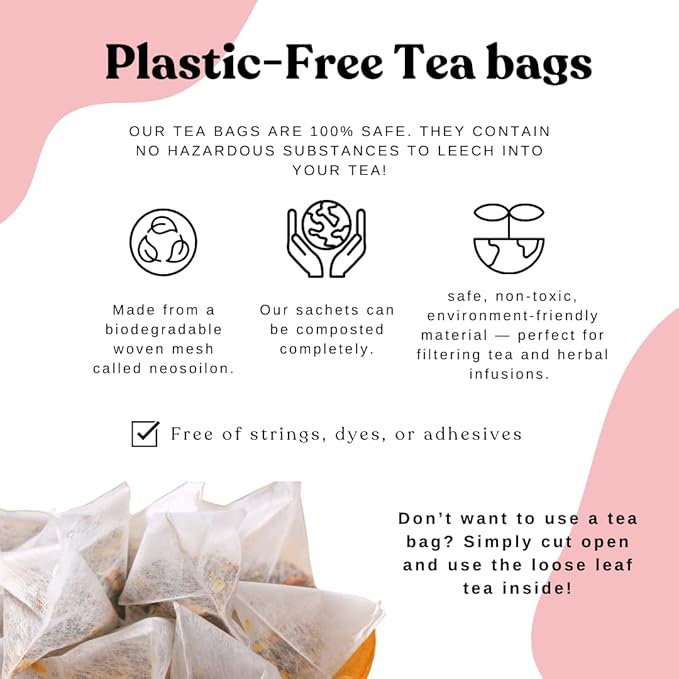 AutoimmuniTea – AIP Balance Tea for Women, Autoimmune Protocol Caffeine Free Eleuthero Tulsi, Spearmint, Licorice Tea Bags