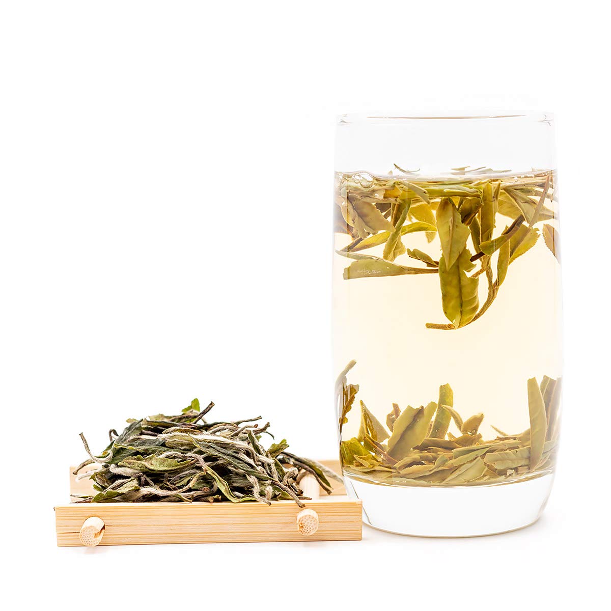 oriarmcha Fuding White Peony Tea Bai Mu Dan 500g (Pack of 4) - Chinese Bai Mudan White Tea Loose Leaf - Fuding Pai Mu Tan Yuqian 1st Grade - Low Caffeine