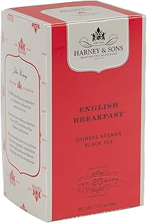 Harney & Sons Black Tea, Tea Bags, English Breakfast, 20 Count