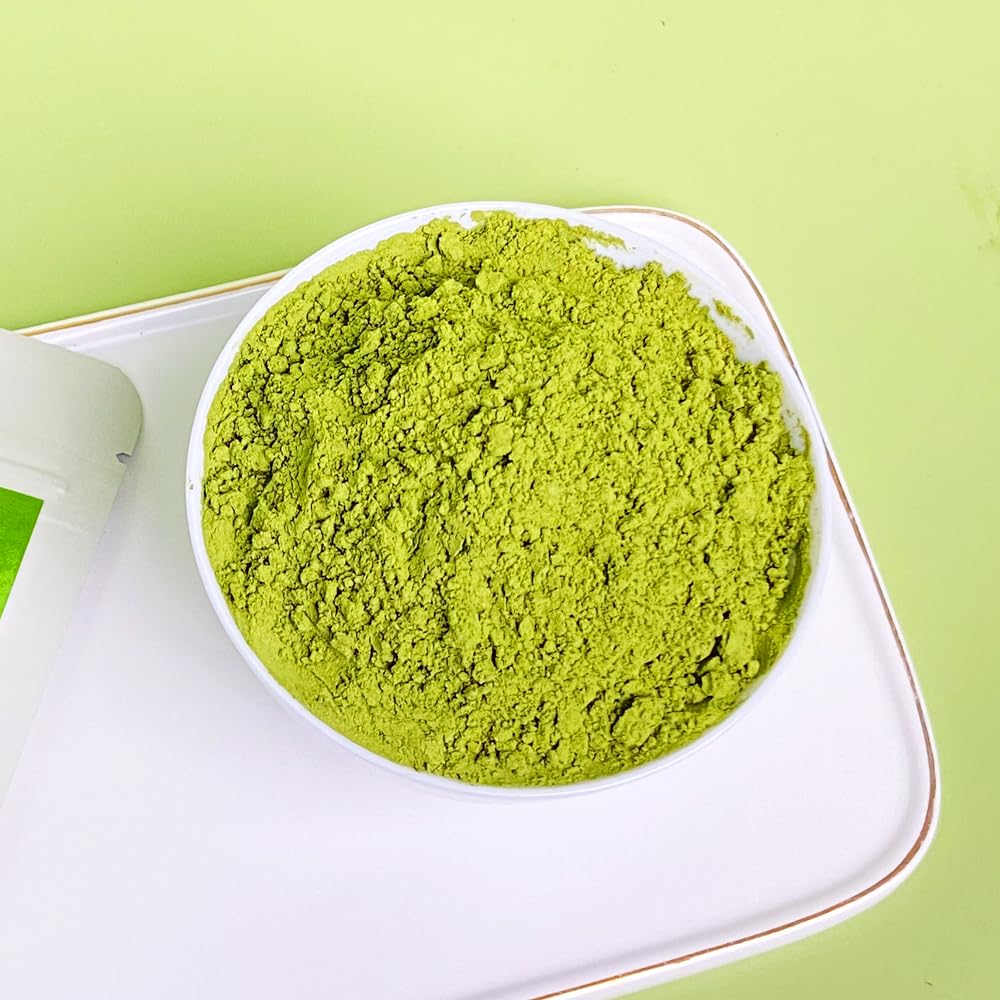 XIEJINJI Matcha Powder - 100g (3.52 oz) - Versatile Culinary Grade Green Tea Powder for Lattes, Baking, Smoothies & Desserts