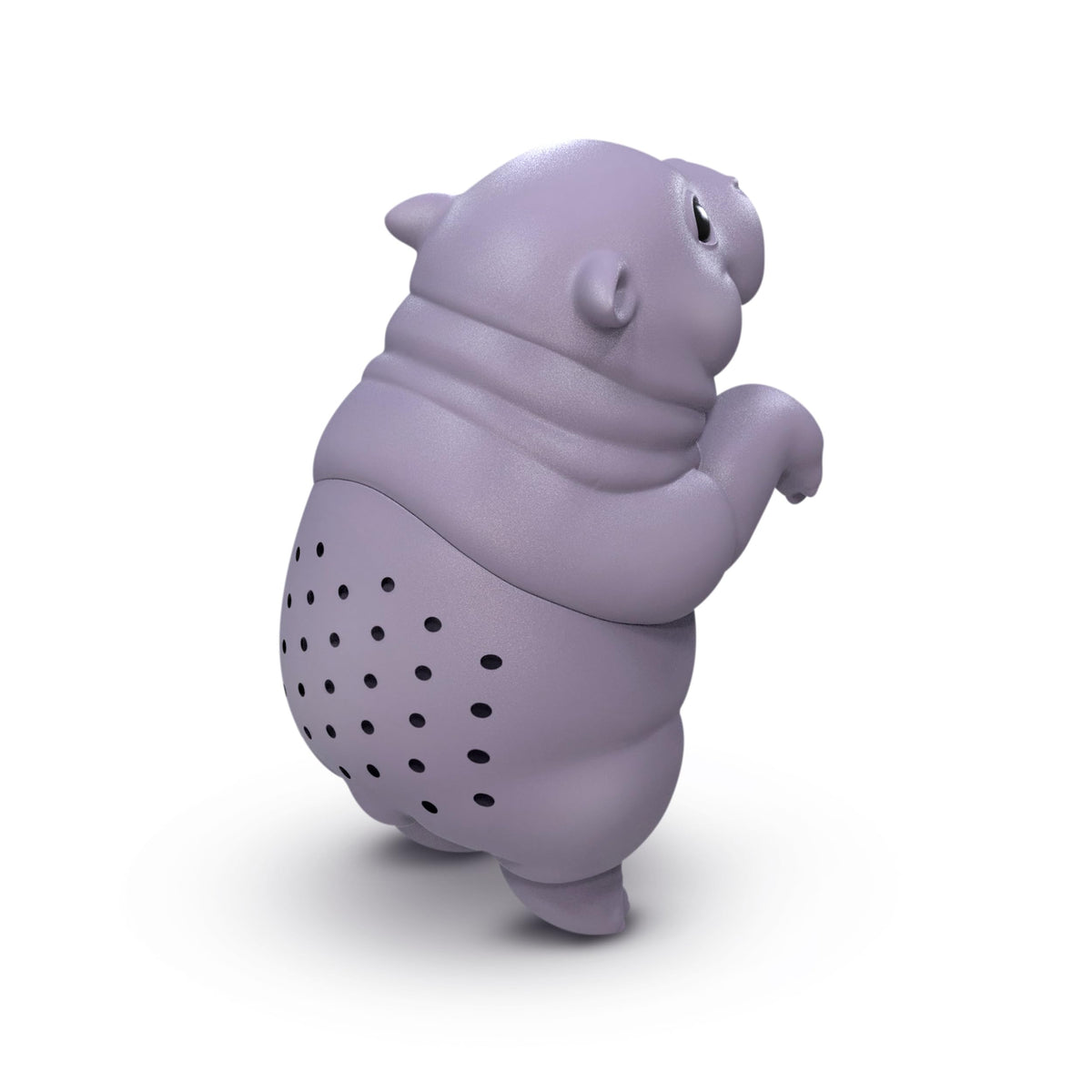 Fred & Friends Genuine Fred SIP'OPOTAMUS Baby Hippo Tea Infuser – Moo Deng Inspired Design - Loose Leaf Tea Strainer