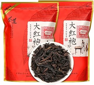 正宗大红袍 Dahongpao Oolong Tea 福建武夷山乌龙 Natural Loose Leaf Tea,Chinese Tea, Sulfur Free 【大红袍 Dahongpao Oolong Tea 】250g*1袋 Flower tea,dark tea,loose tea