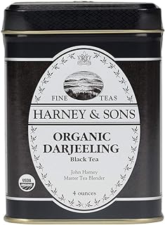 Harney & Sons Organic Darjeeling, 4 oz Loose Leaf Tea
