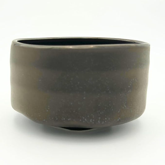 Product of Gifu Japan Ceramic Matcha Bowl – Handmade Chawan Matcha Bowl, Japanese Bowl, Smoky Bronze, 21.1 oz, 620ml