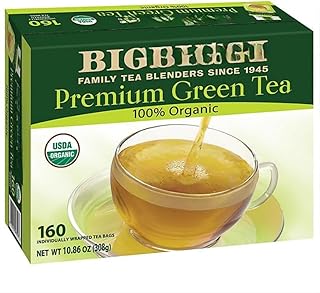 Premium Organic Green Tea value pack 160 ct.