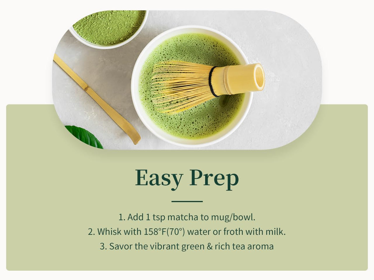 ZenVerdant Organic Matcha Powder, First Harvest matcha green tea 16oz | Perfect for Lattes, Smoothies &amp; Baking | High in Purity | USDA Organic Certified | 200+ Servings, Great Value