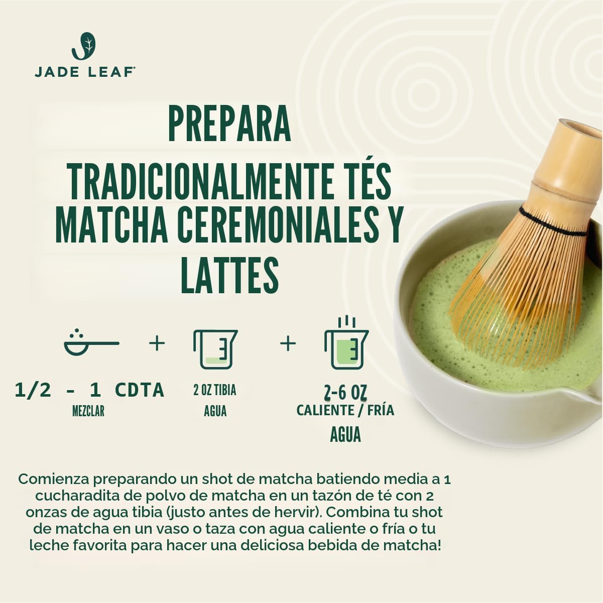 Jade Leaf Ceremonial Grade Matcha Powder, 30g / 1.06oz Tin | Teahouse Edition - Ideal for Matcha Lattes or Tea Ceremonies! - Authentic Japanese Matcha Green Tea Powder - USDA Organic