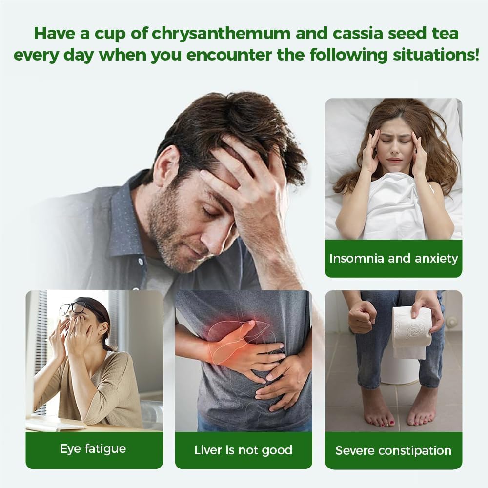 WOTIHA Chrysanthemum cassia seed tea 150g.30 Herbal Tea bags burdock root tea