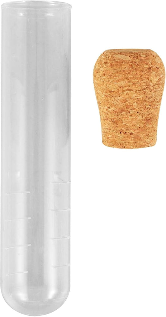 Glass Test Tube Tea Infuser for Loose Leaf Tea Strainer for Travel and Household Brewing