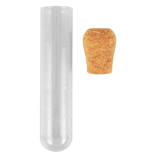 Glass Test Tube Tea Infuser for Loose Leaf Tea Strainer for Travel and Household Brewing