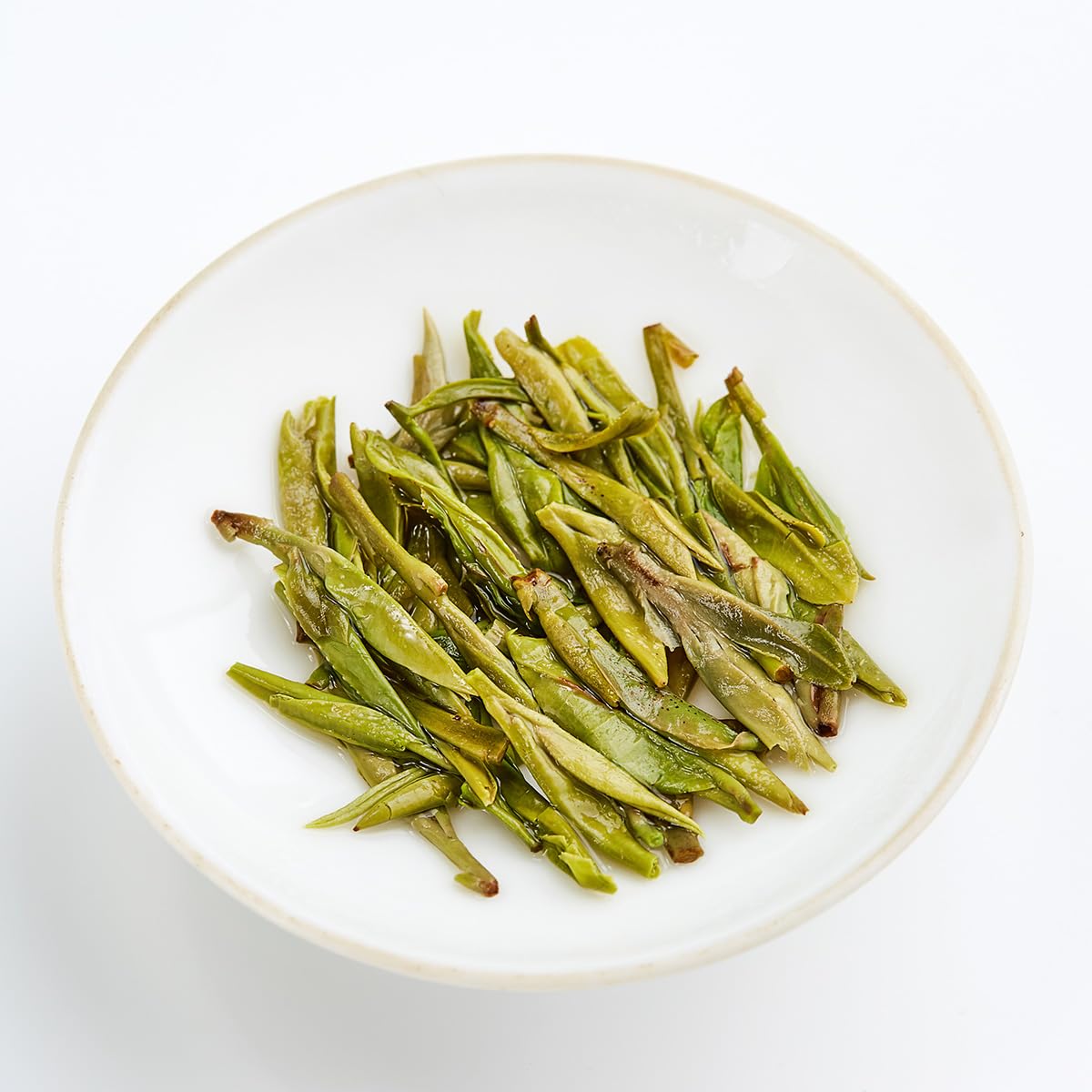 BAMATEA Longjing Green Tea Loose Leaf - Premium Chinese Dragonwell Tea 50g (1.76oz), Fresh & Smooth Flavor