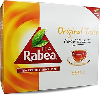 Original Taste Black Tea Rabea Bags Teas (100 Tea Bag) Kenyan Indian Pure Traditional Arabian Saudi Arabia Strong Rich Pure Oriental Natural Taste Breakfast شاى ربيع المذاق الأصلى