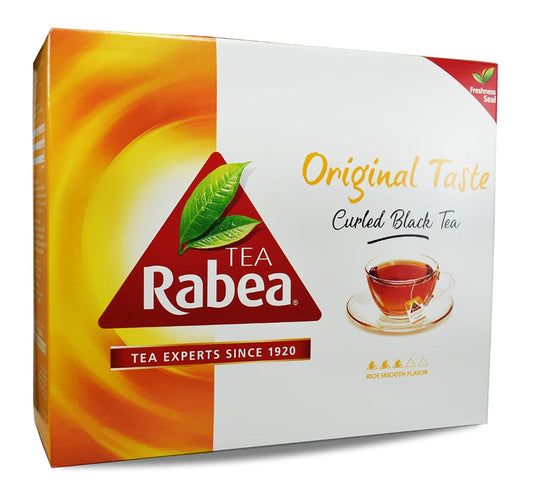 Original Taste Black Tea Rabea Bags Teas (100 Tea Bag) Kenyan Indian Pure Traditional Arabian Saudi Arabia Strong Rich Pure Oriental Natural Taste Breakfast شاى ربيع المذاق الأصلى