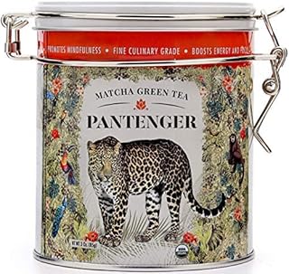 Pantenger Organic Matcha Green Tea Powder | 3 OZ - 70 Servings | Authentic Japanese Matcha Powder | Premium First Harvest | Latte & Smoothie Grade.