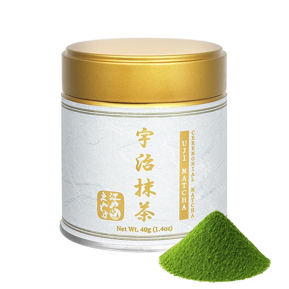 YEDOENSIS KYOTO Uji Matcha - Ceremonial Matcha Powder (1.4 oz)
