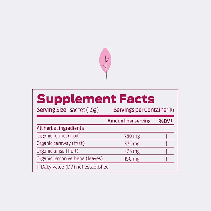 Helps Teas, Helps Nursing Mother Tea, Organic herbal blend of fennel, caraway, anise and lemon verbena that will help you during your breastfeeding