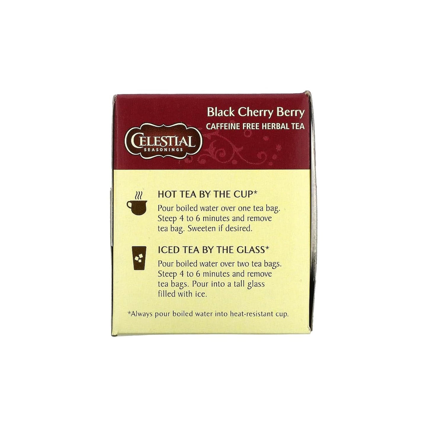 Celestial Seasonings Black Cherry Berry Tea Bags, 20 Count (Pack of 2)