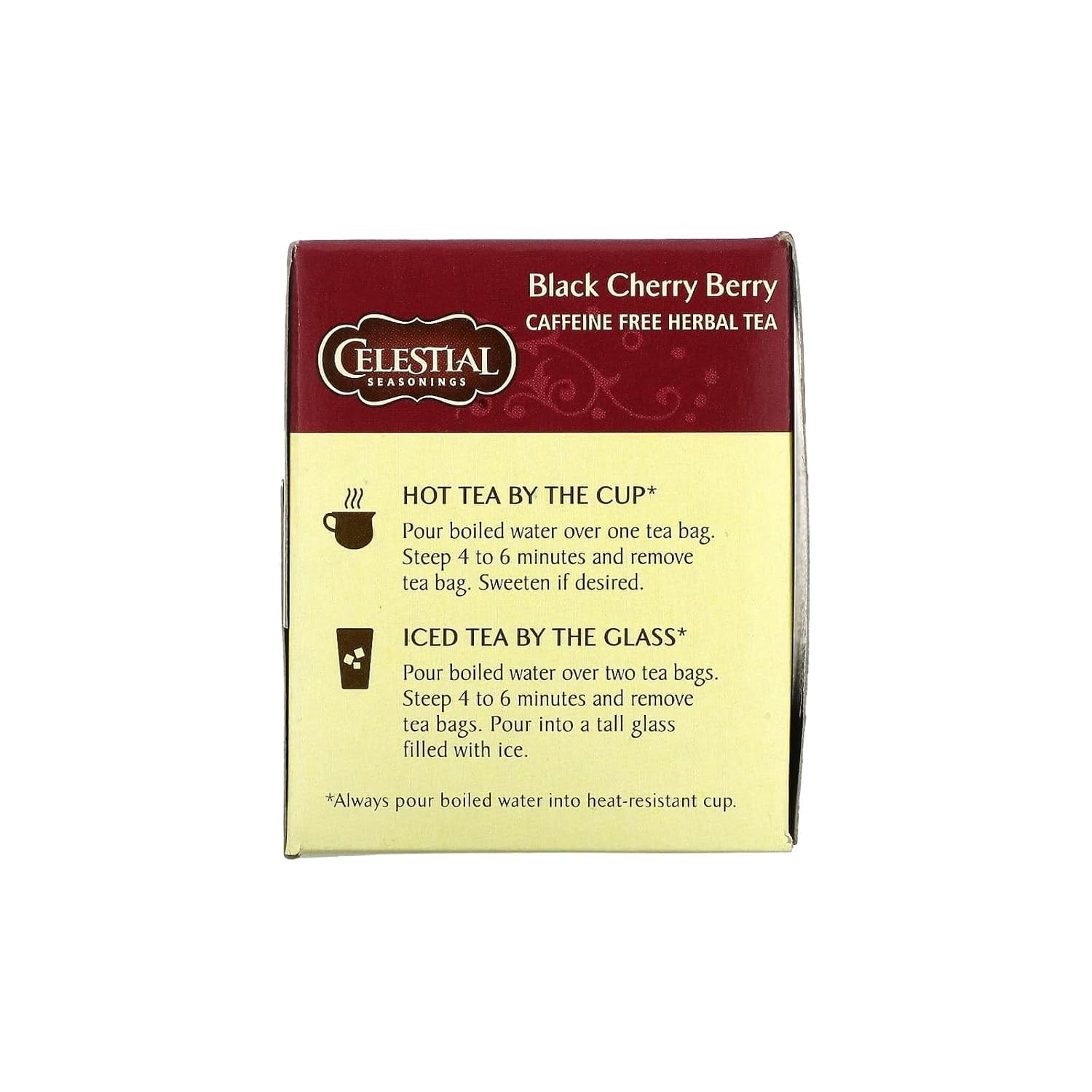 Celestial Seasonings Black Cherry Berry Tea Bags, 20 Count (Pack of 2)