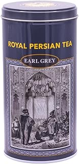 Royal Persian Tea Earl Grey Loose Leaf Ceylon Black Tea, Premium Ceylon Ceylon Tea with Real Bergamot Oil,12 oz (340g) Aromatic Citrus Flavor, Hot or Iced, Bold & Smooth