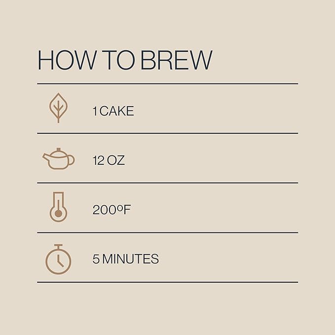 Rishi Tea Ancient Pu'er Tuo Cha Herbal Tea - Organic Direct Trade Loose Leaf, Medium Caffeine Aged Ripe Pu-erh for Digestion Support - 4 Ounces, 15 Servings