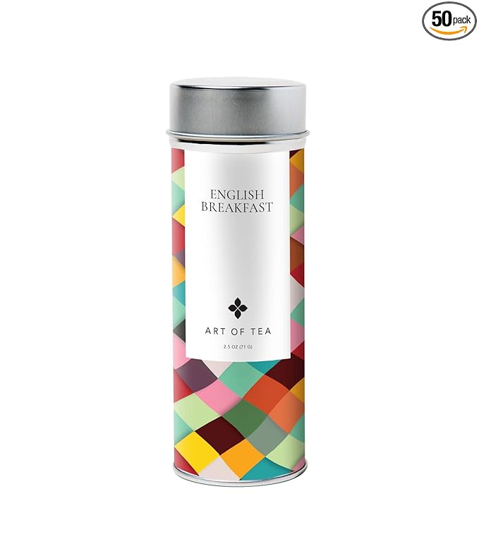 Art of Tea, Organic English Breakfast Tea (Tin - 2.5oz)