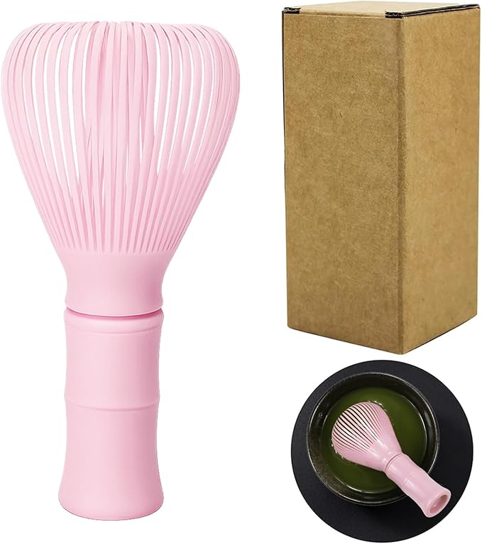 Resin Matcha Whisk Traditional Japanese Chasen Matcha Tea Whisk Gifts for Tea Lovers Reusable Plasti