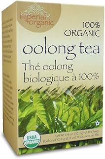 Imperial Organic Tea, Oolong, 18 Tea Bags (Pack of 4)