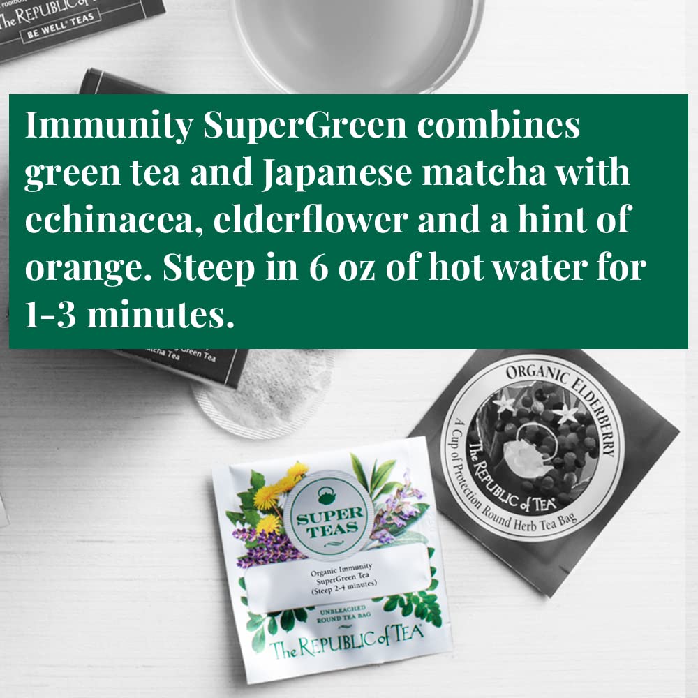 The Republic of Tea – Wellness Teas Assortment Gift (24 Individually Wrapped Tea Bags)