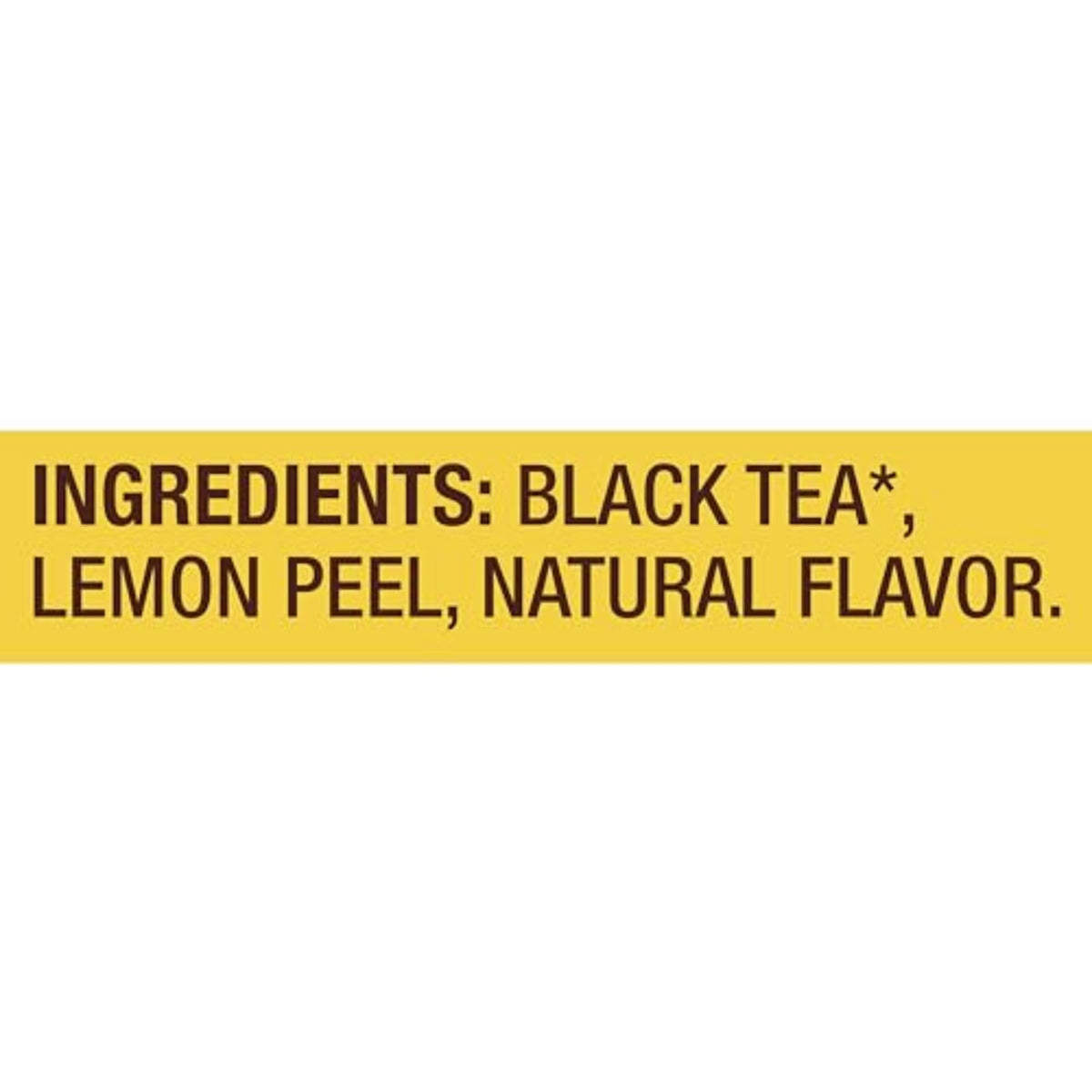 Lipton Lemon Black Tea Pyramid Bags, 80 Total Tea Bags (20 Count 4-Pack)