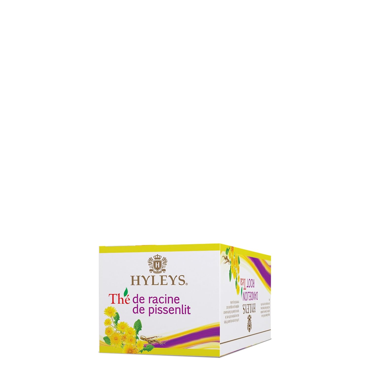 Hyleys Dandelion Root & Green Tea with Milk Thistle and Licorice Root - Herbal Detox Blend - 25 Tea Bags