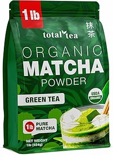 Organic Matcha Green Tea Powder - Total Tea (1 Pound)