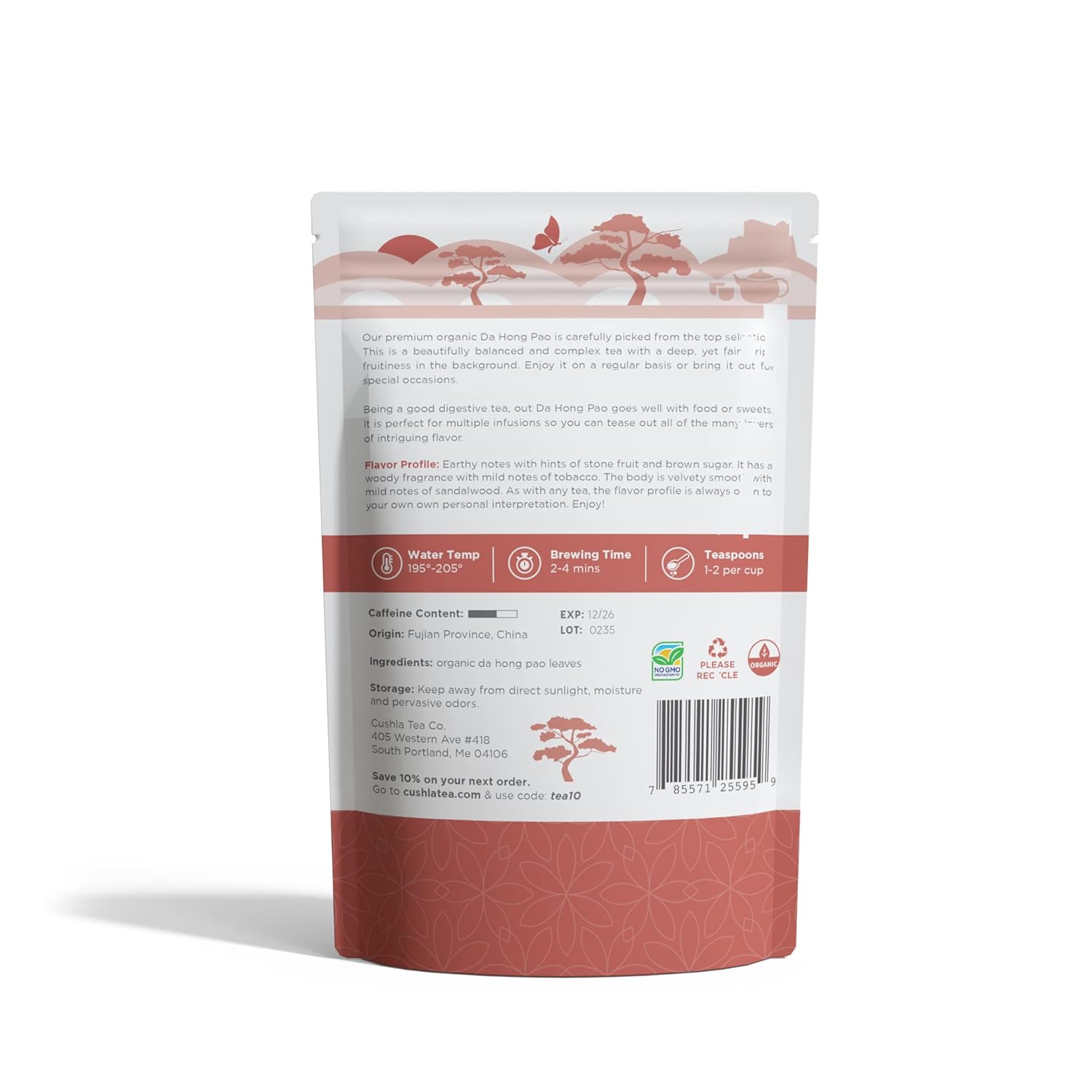 Da Hong Pao Oolong Tea Loose Leaf - Fujian Wuyi Rock Oolong Tea Dahongpao Big Red Robe - High Mountain Roasted Wu Long Tea