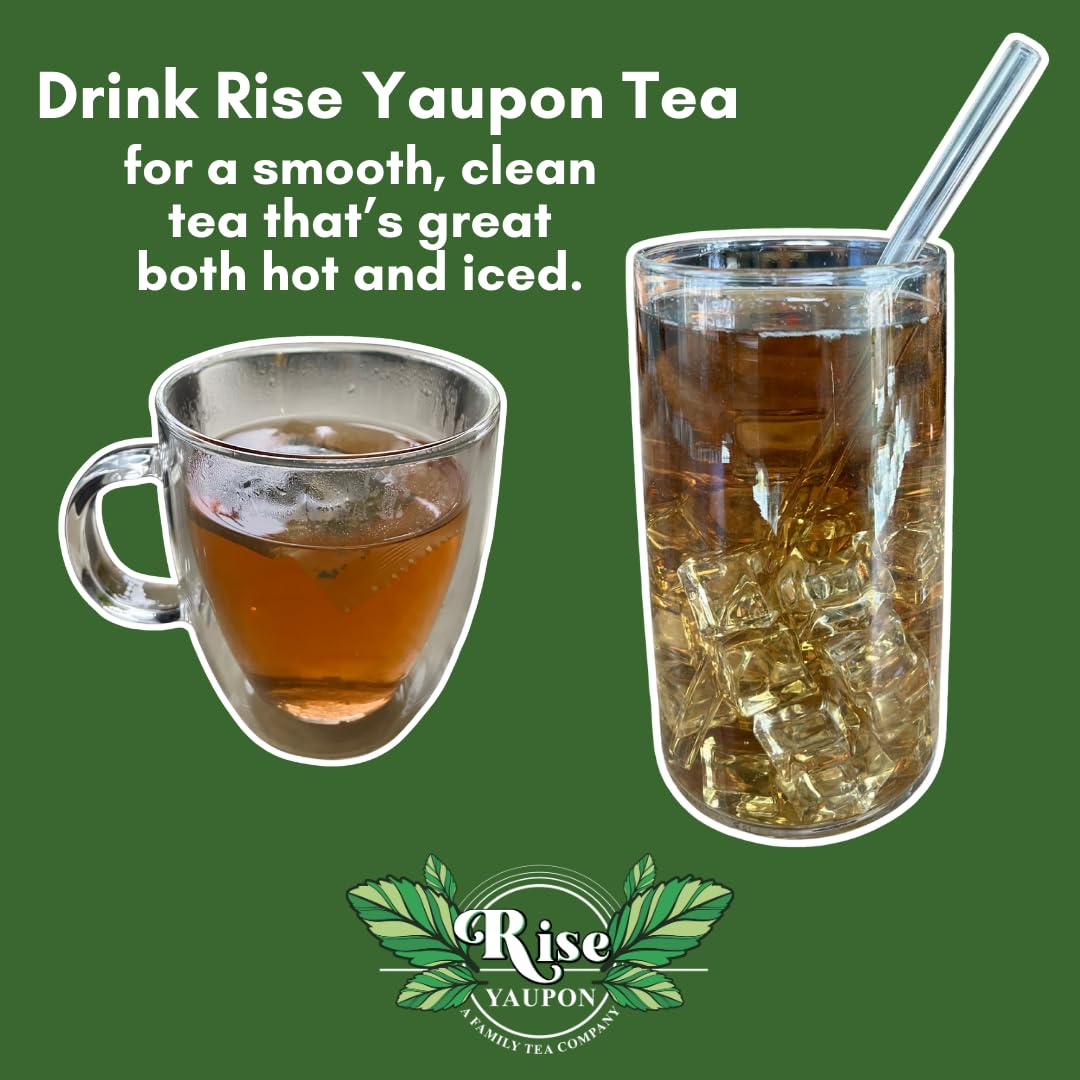 Florida Earl Grey Yaupon Holly Tea; 20 Teabags, 1.06oz, Naturally Caffeinated, Florida-grown Yaupon Holly with Bergamot