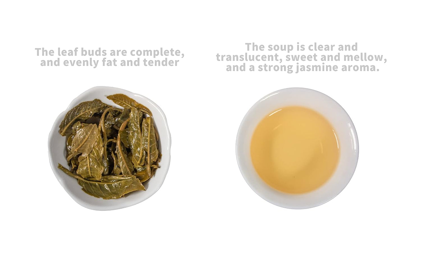 TIAN HU SHAN Jasmine Dragon Pearls Green Tea Loose Leaf 4oz *4tin