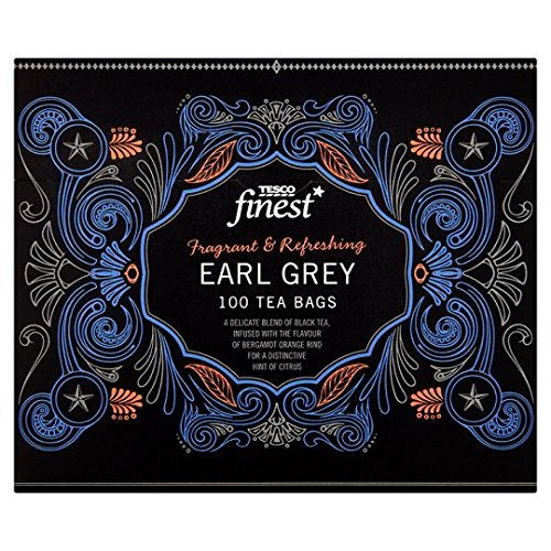 Tesco Finest Earl Grey 100 Teabags 250g