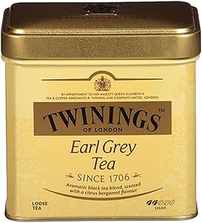 Twinings Earl Grey Tea, Loose Tea, 7.05 oz Tins