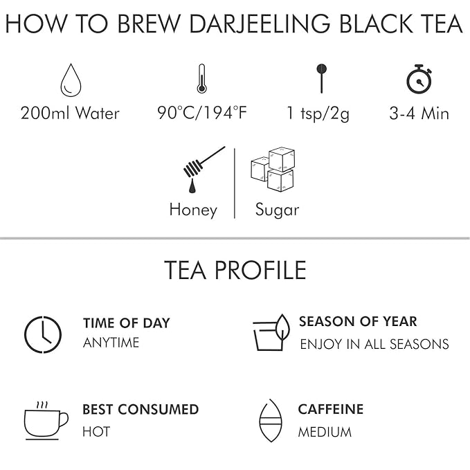 Octavius Indian Tea Collection in Handcrafted Pouches - 225 Gm | Assorted 3 Black Loose Leaf Teas | Indian Masala, Darjeeling, Assam | Premium Gift Box | 3 X 75 Each (2.64oz)