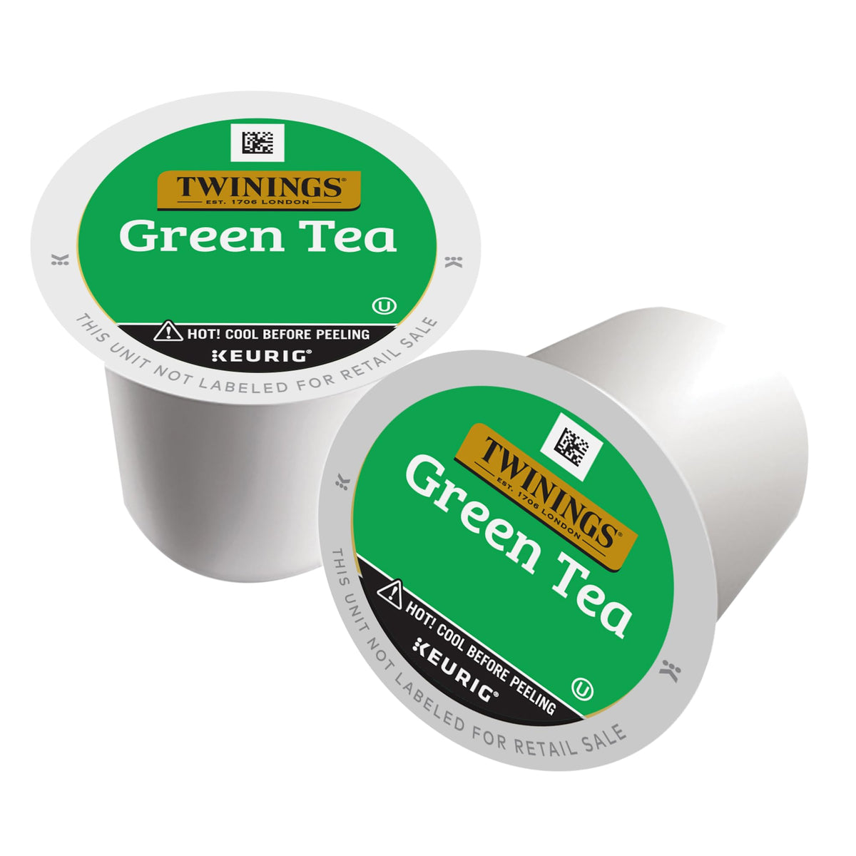 Twinings Pure Green Tea K-Cup Pods for Keurig, 24 Count (Pack of 2), Smooth Flavour, Enticing Aroma, Caffeinated, Enjoy Hot