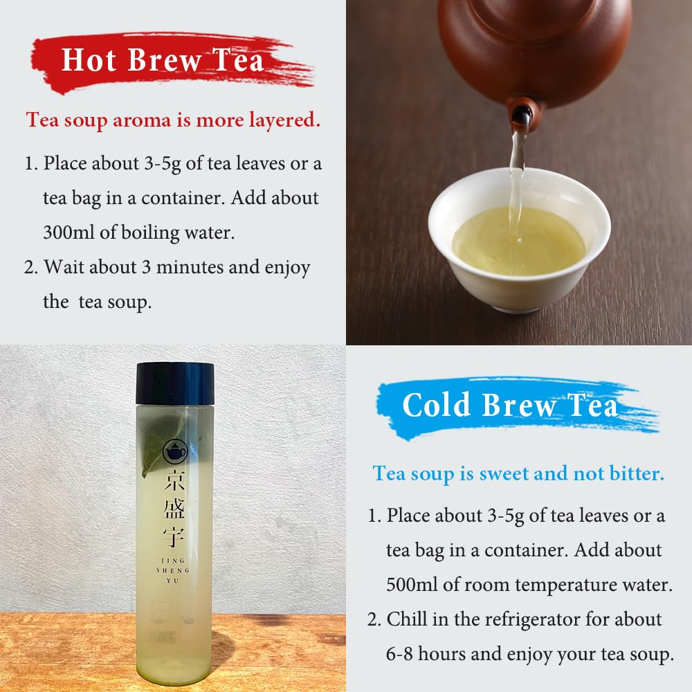 Jing Sheng Yu Lightly Roasted Dongding Oolong Tea bags,15 Total Tea Bags(Pack of 1)