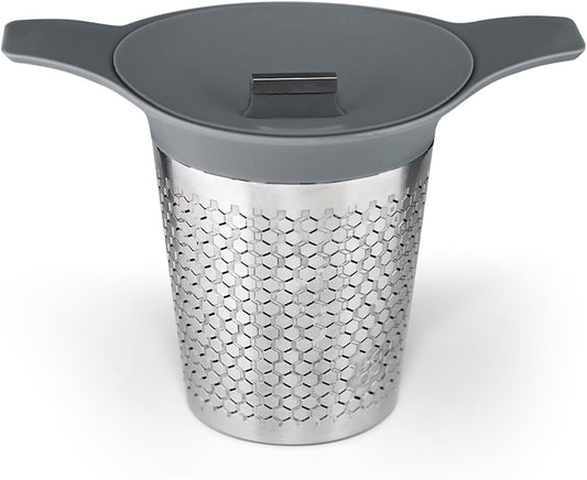 Tea Basket For Loose Tea Loose Leaf Tea Steeper For Loose Leaf Tea Stainless Tea Infuser Fine Mesh Tea Infuser Tea Filter Strainer Tea Diffusers For Loose Tea Brewer (Bee Still)