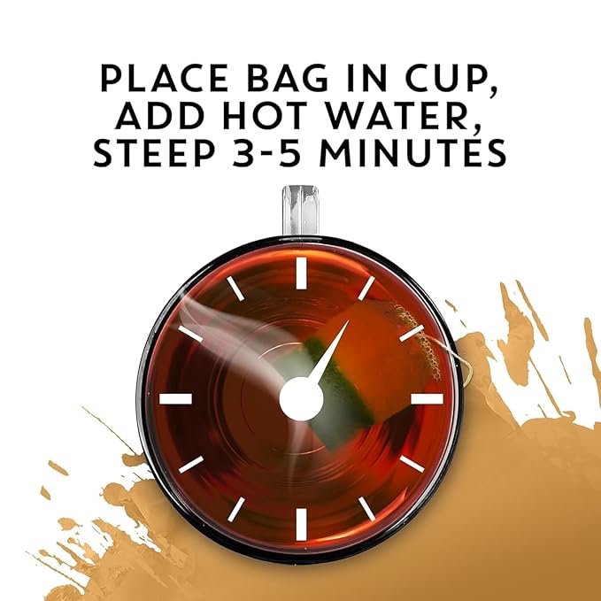 Tazo Awake English Breakfast & Chai Tea Bundle, 32 Tea Bags Total, Pack of 2