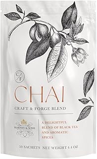 Colonial Williamsburg Craft & Forge Chai Tea, by Harney & Sons, 50ct sachet