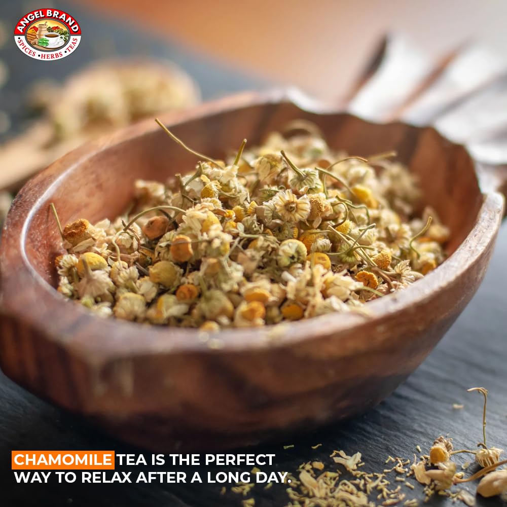 Dried Chamomile Flowers | 0.25 oz | 3 Pack | For Tea and Infusions | Gentle floral flavor