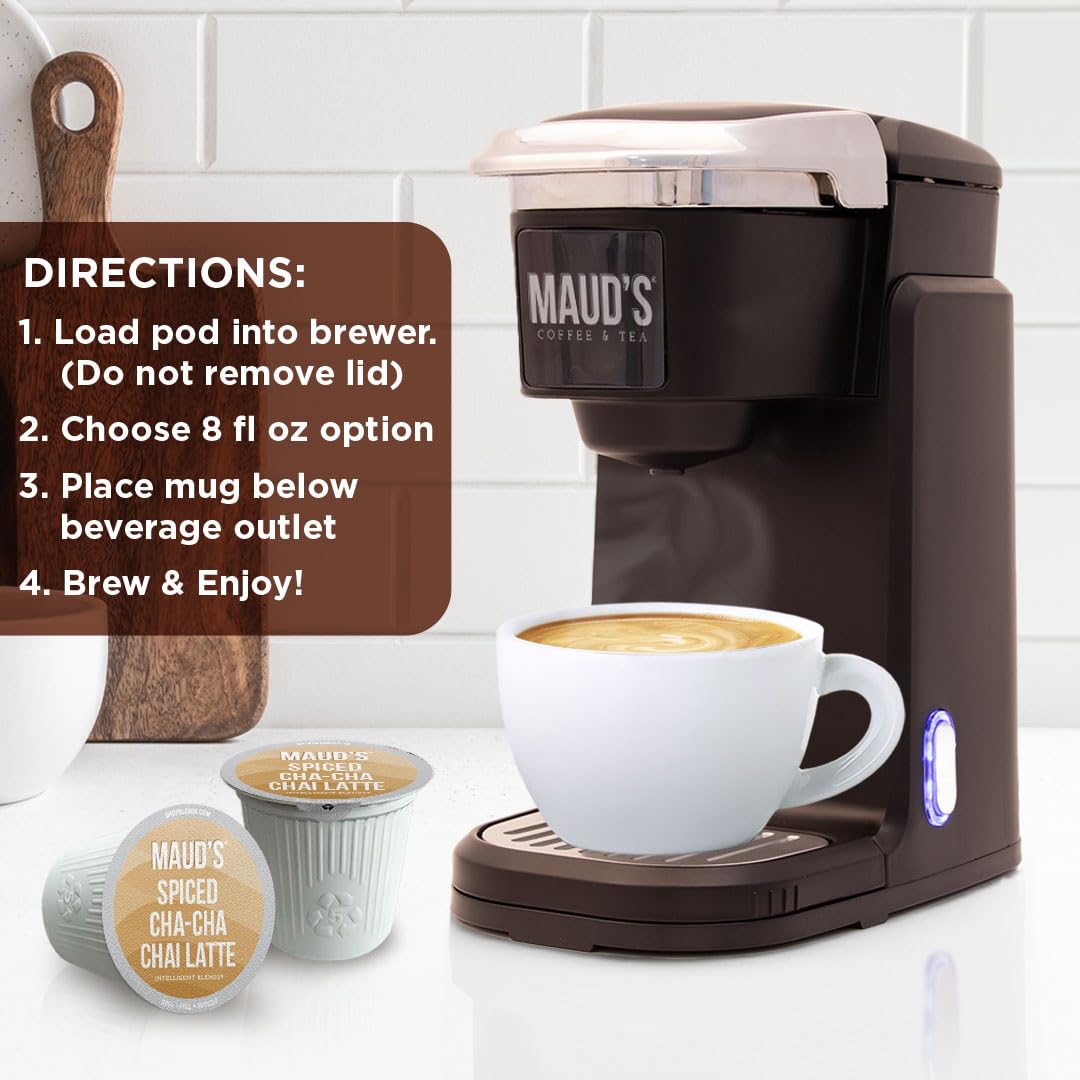 Maud's Spiced Chai Tea Latte, 36ct