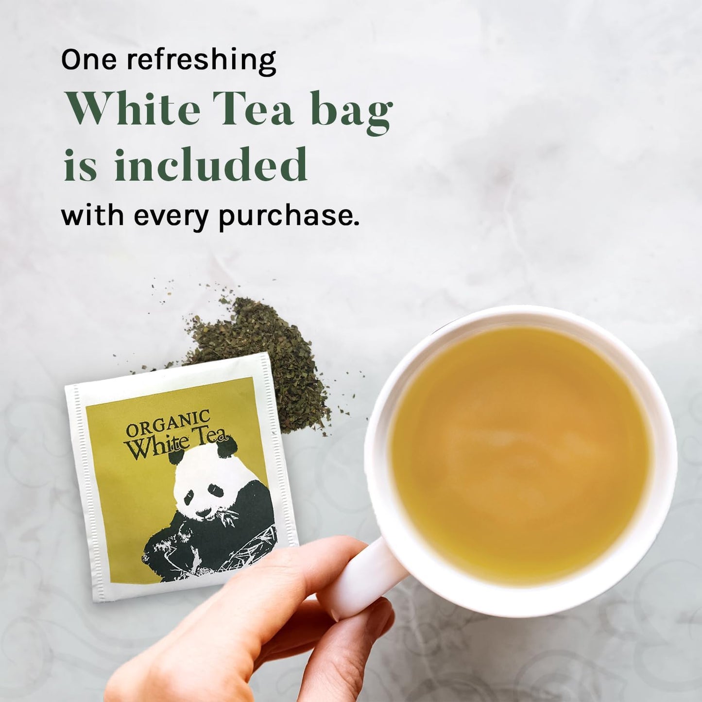 Uncle Lee's Organic Green Tea Bags, 106-Count Super Pack – Bright & Refreshing, Lightly Caffeinated Bulk Tea for Home, Office, Camping