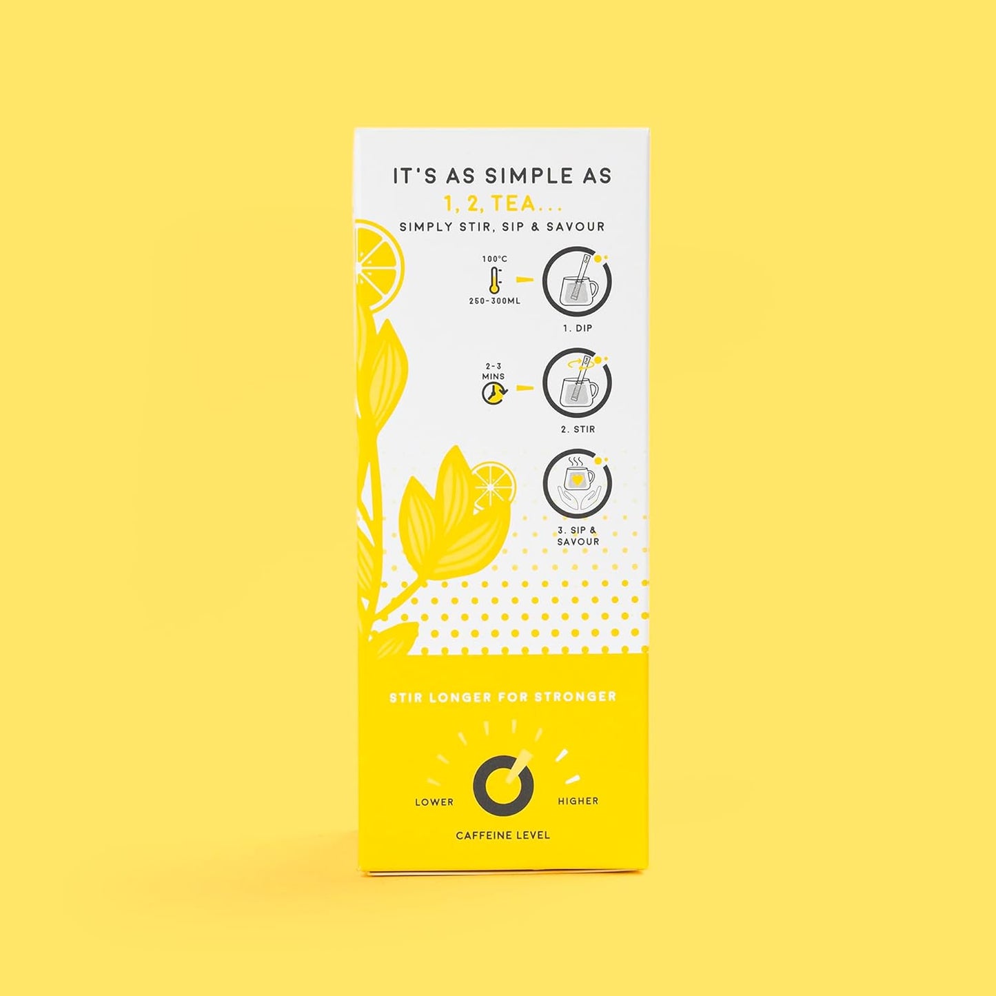 Sticksology Zesty Lemon Tea Sticks - Fruit Tea